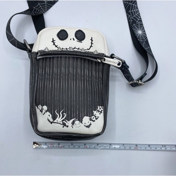 DISNEY Buckle-Down Nightmare Before Christmas JACK SKELLINGTON Crossbody Bag - Picture 15 of 16